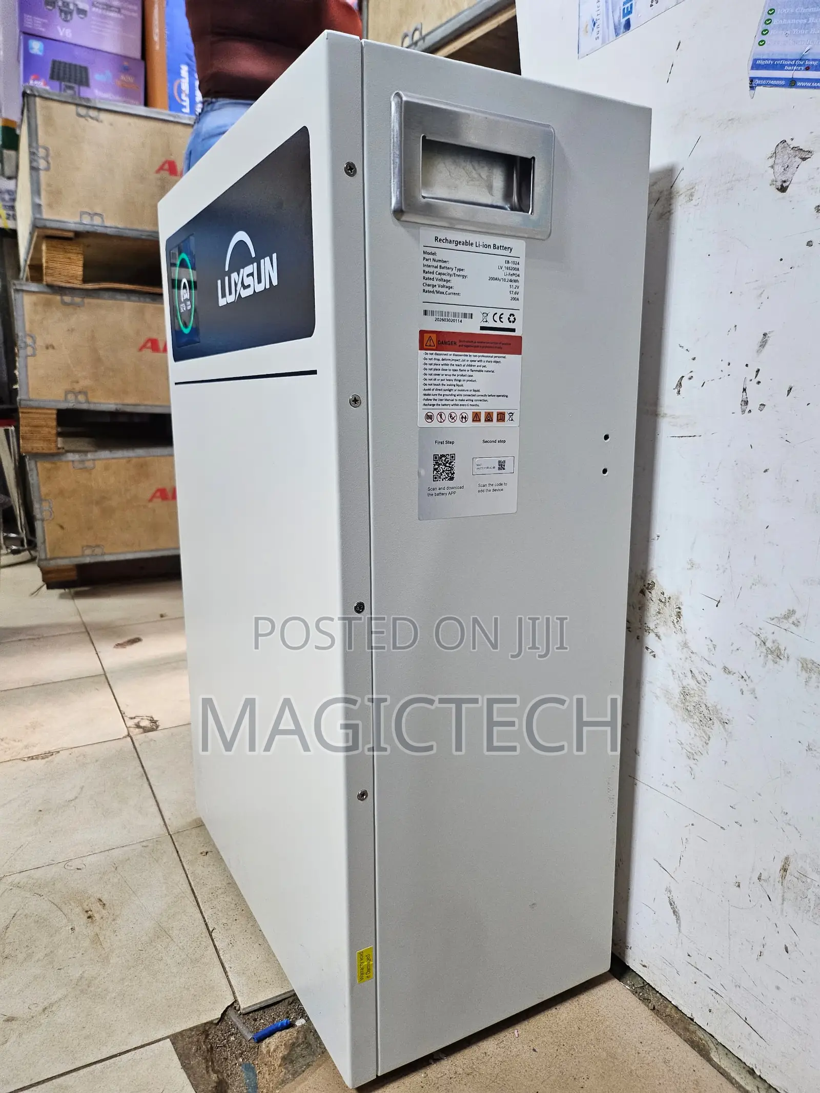 Luxsun 10kwh/48v Lithium Battery