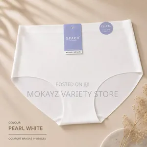 Bundle of 5pcs Spach Laser-Cut Seamless Ultra-Stretch Full Cover Panty