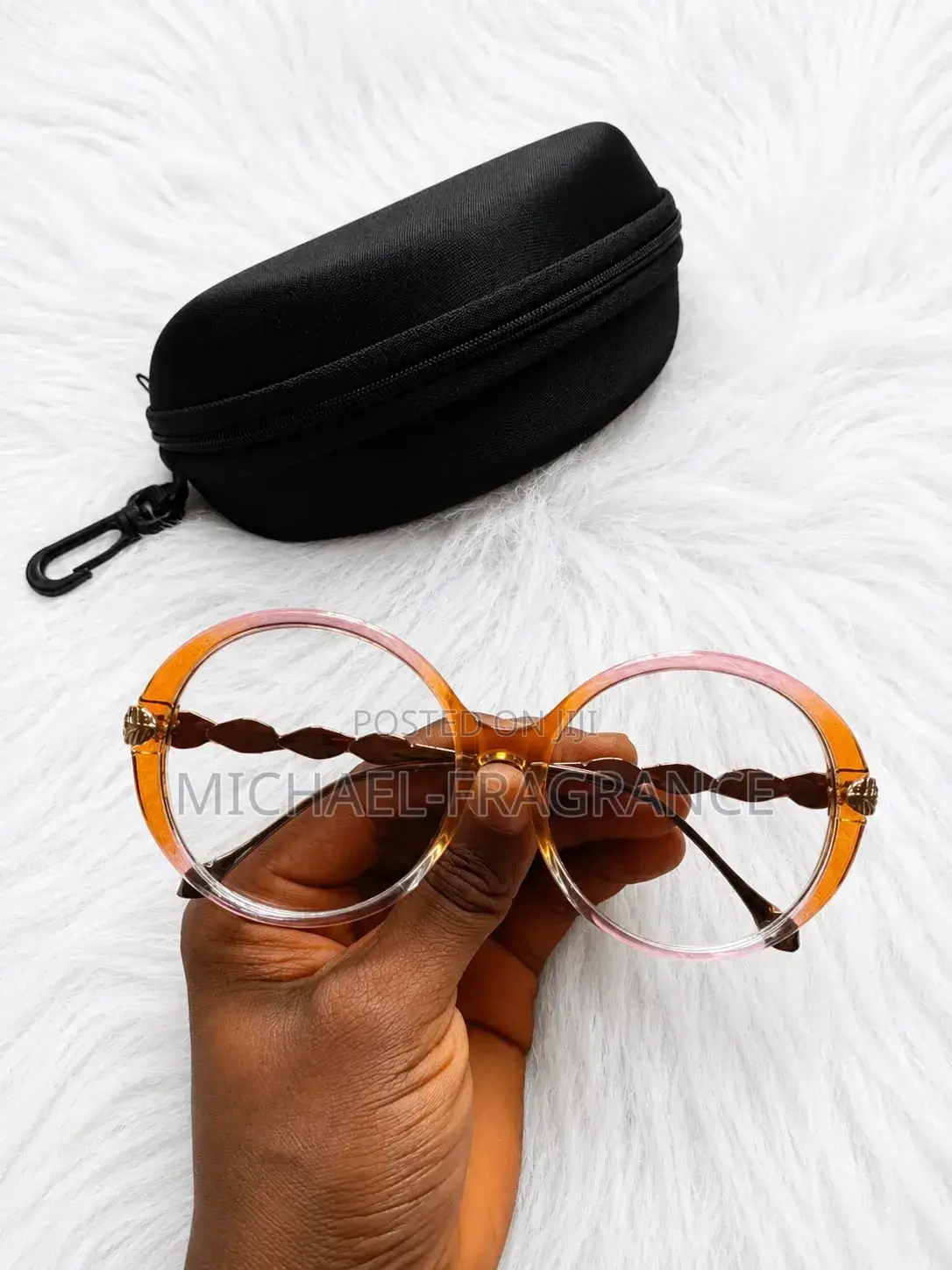 Stylish Designer TR90 Blue Light Blocking Glasses + Free Hard Case