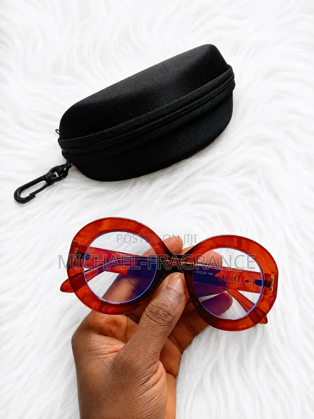 Stylish Designer TR90 Blue Light Blocking Glasses + Free Hard Case