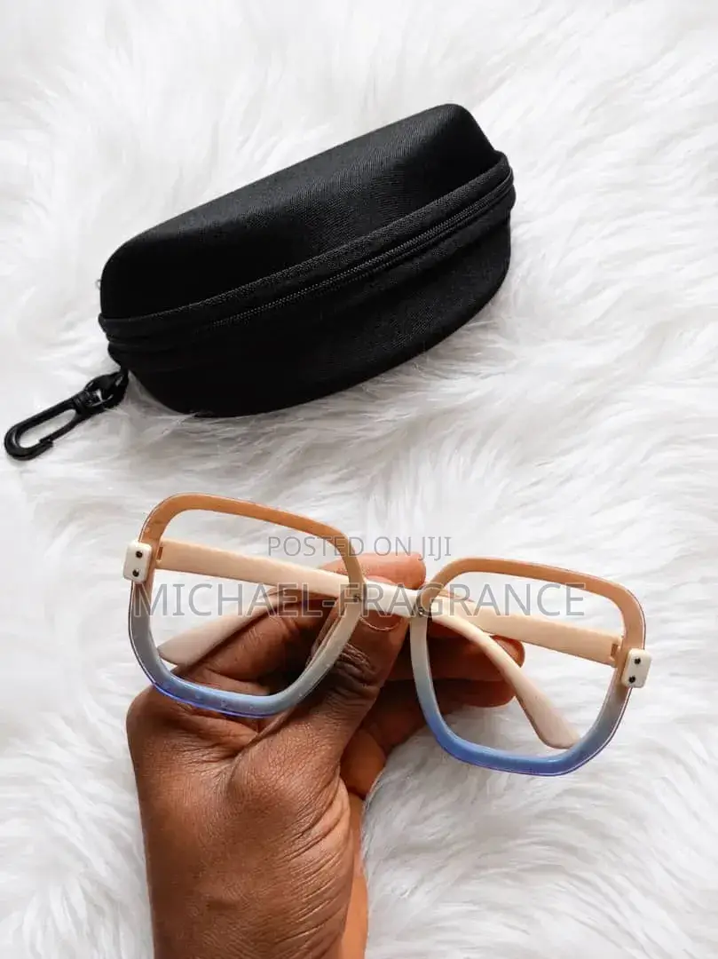 Stylish Designer TR90 Blue Light Blocking Glasses + Free Hard Case