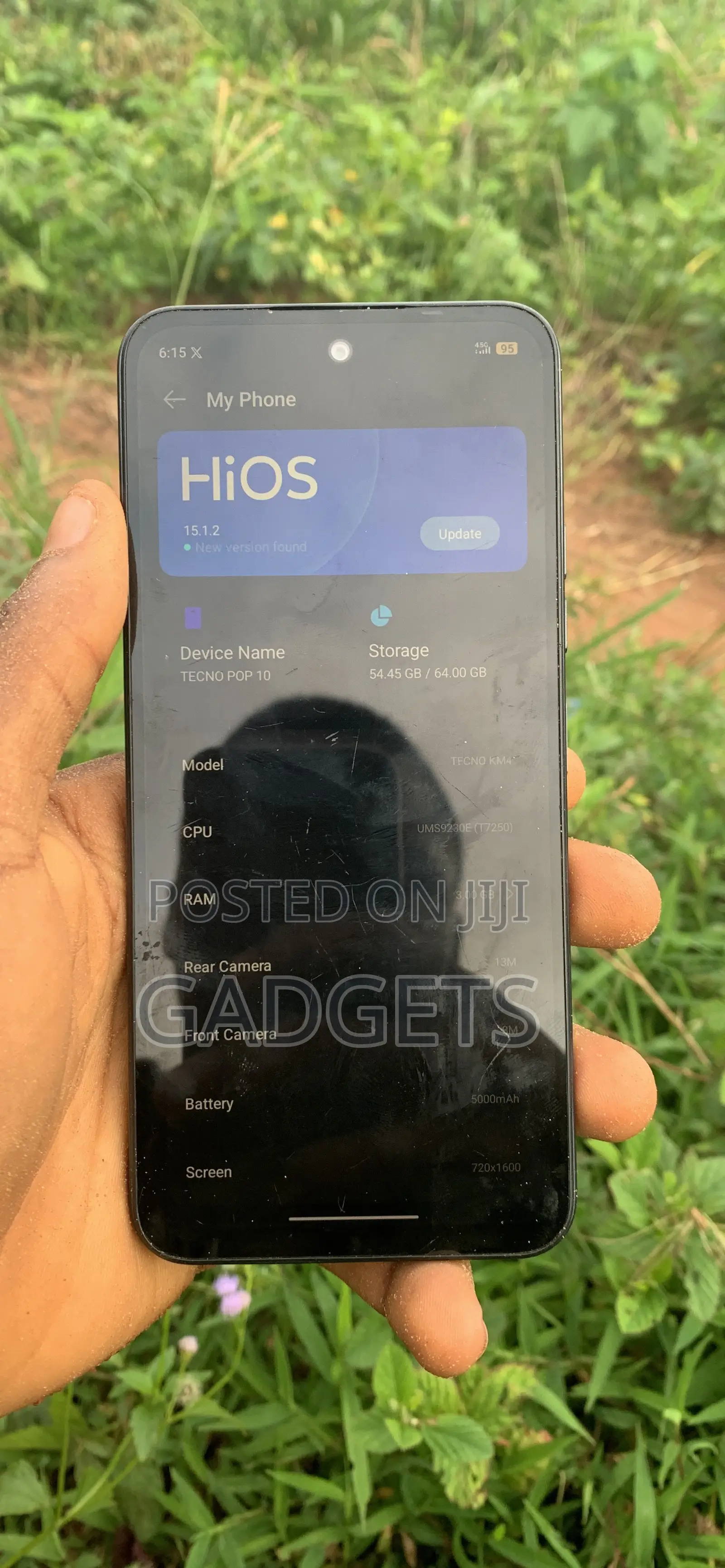 Tecno Pop 10 64 GB Black
