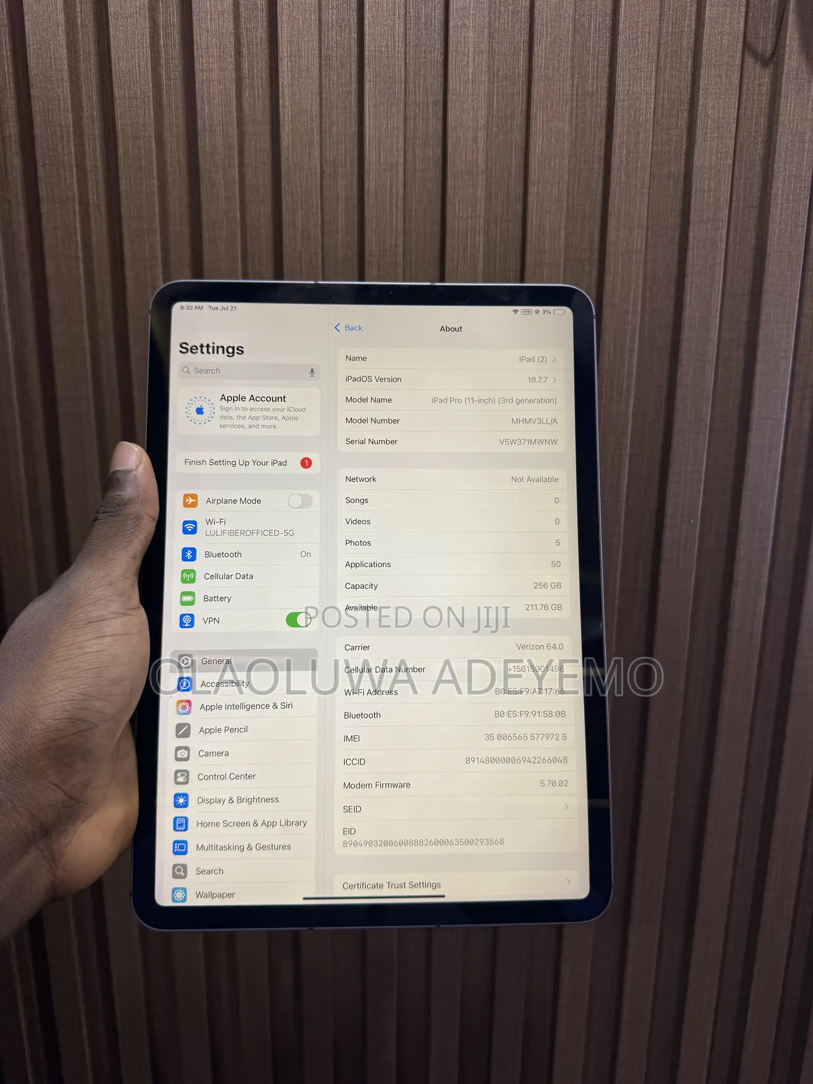 Apple iPad Pro 11 (2022) 256 GB Silver