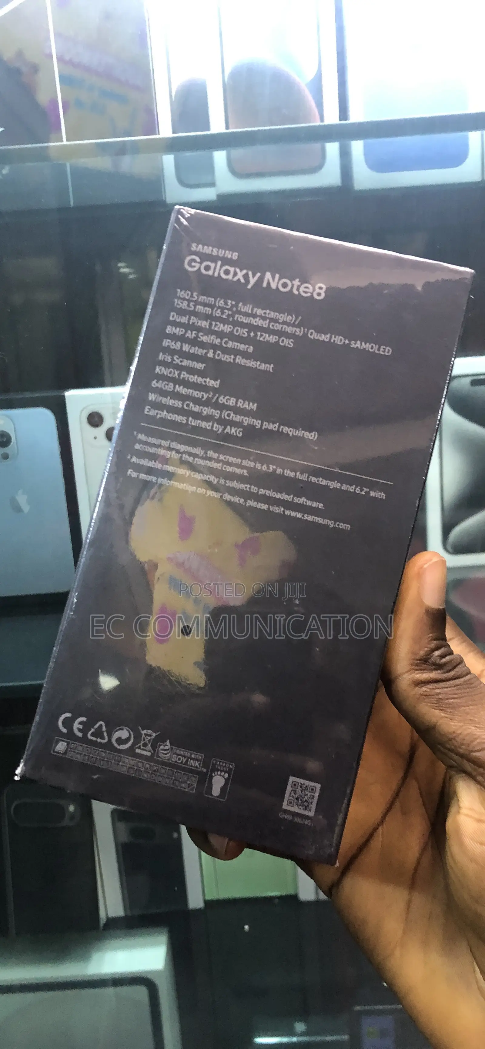 New Samsung Galaxy Note 8 64 GB Gray