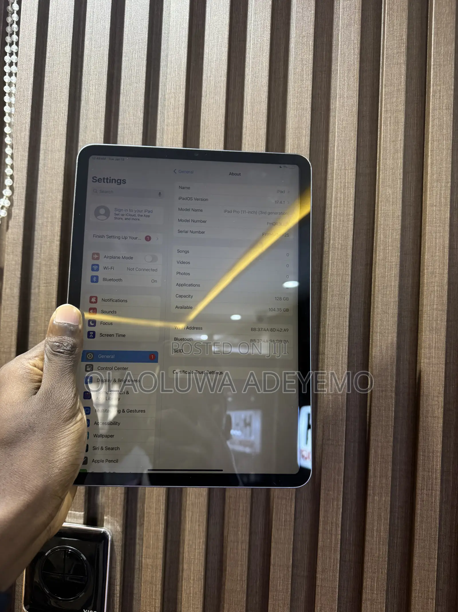 Apple iPad Pro 11 (2020) 128 GB Silver