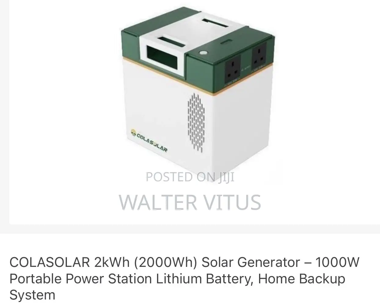 Solar Generator