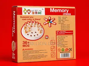 Memory Chess Kids Toy Ages 3+