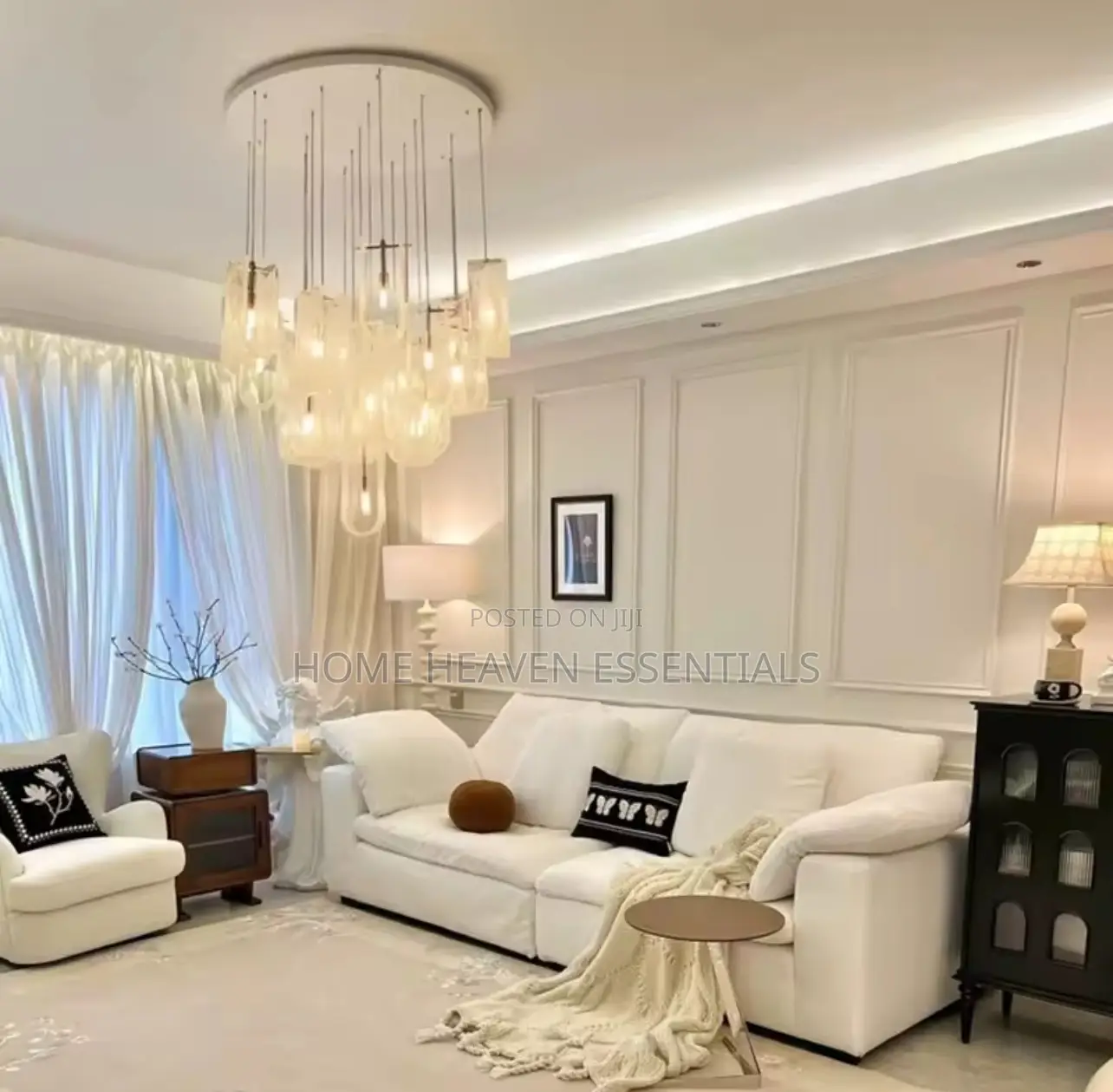 Modern Luxury Cloud Glass Chandelier