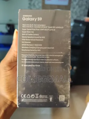 New Samsung Galaxy S9 64 GB Blue