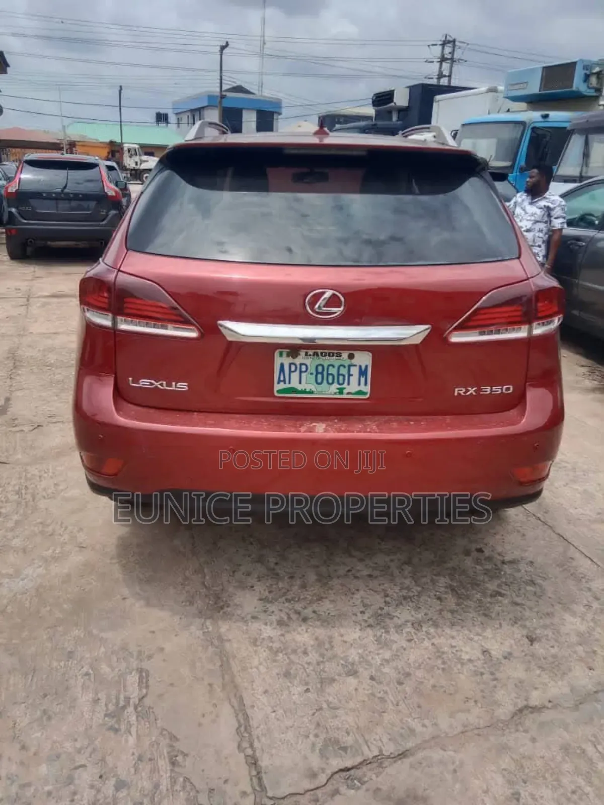 Lexus RX 350 2010 Red
