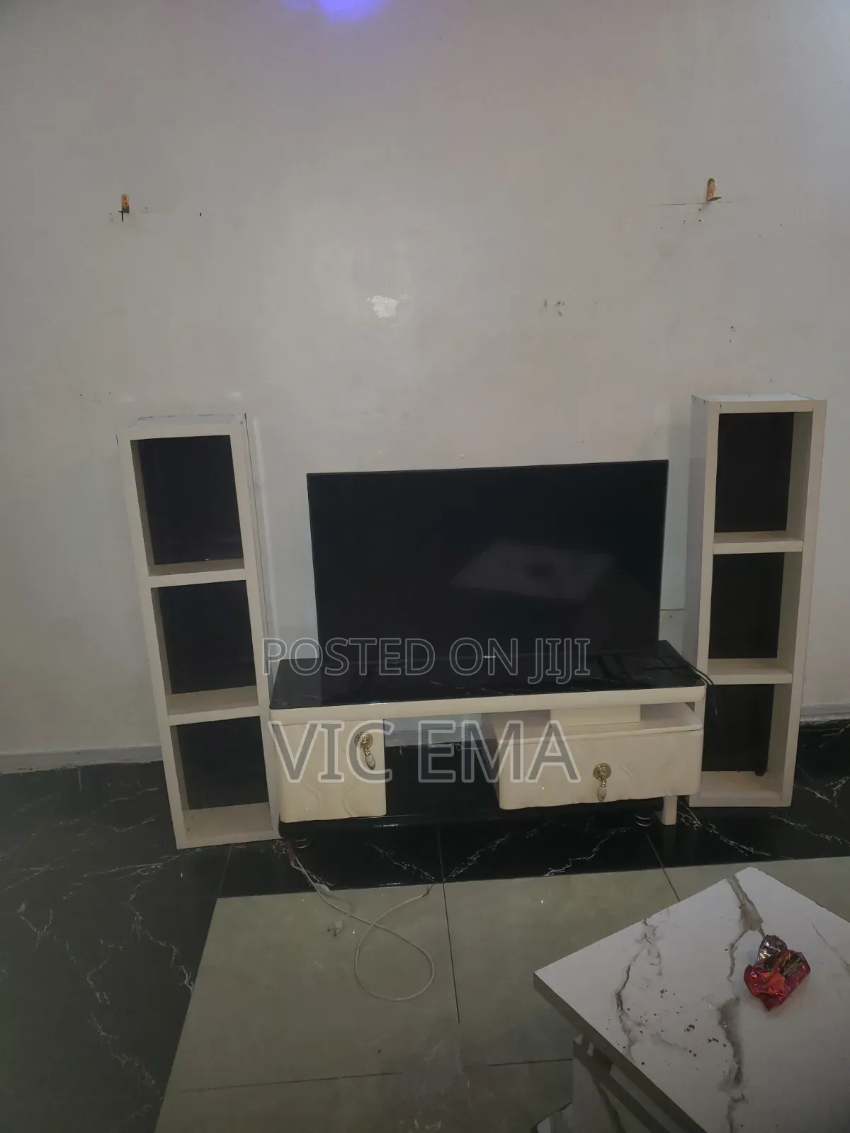 Television Shelf With LED Light