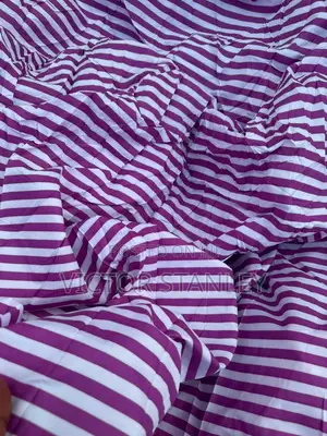 Office Cotton Strips Shirt Materials