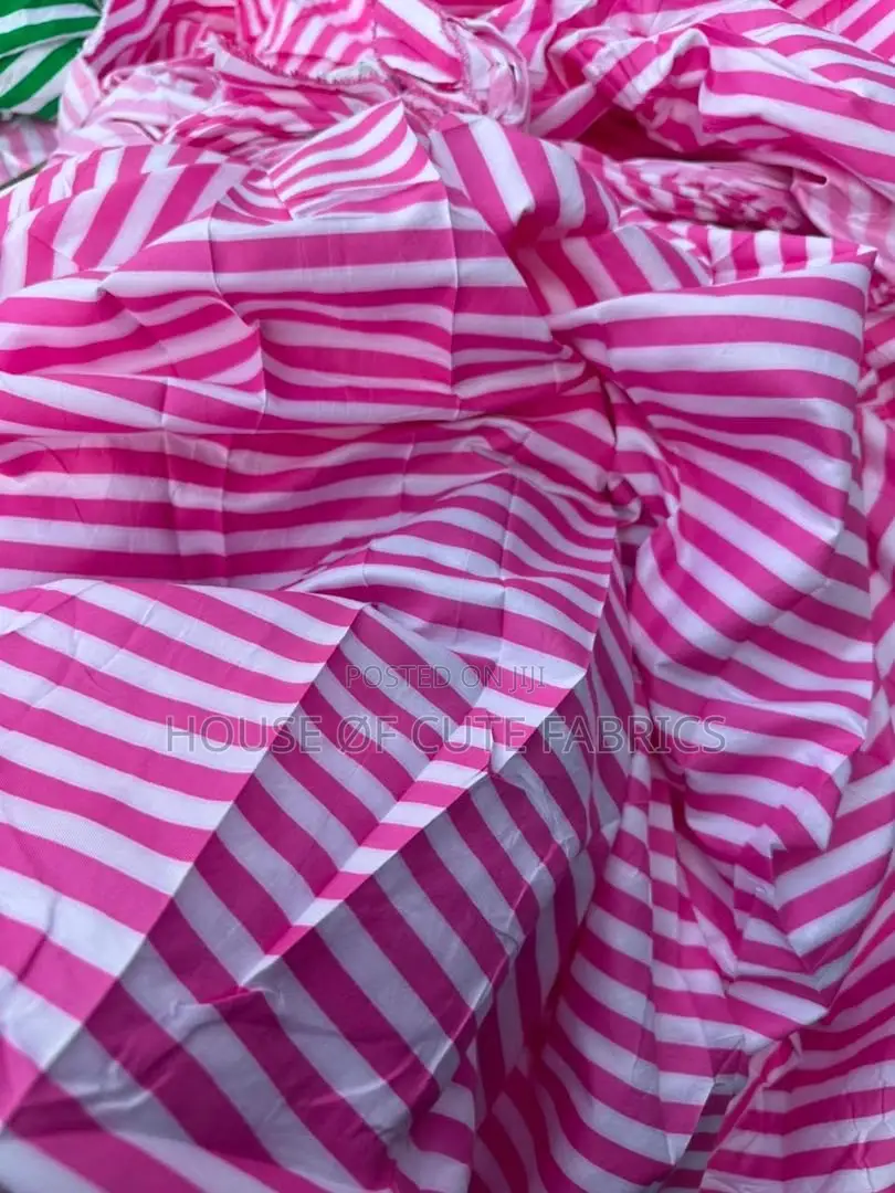 Office Cotton Strips Shirt Materials