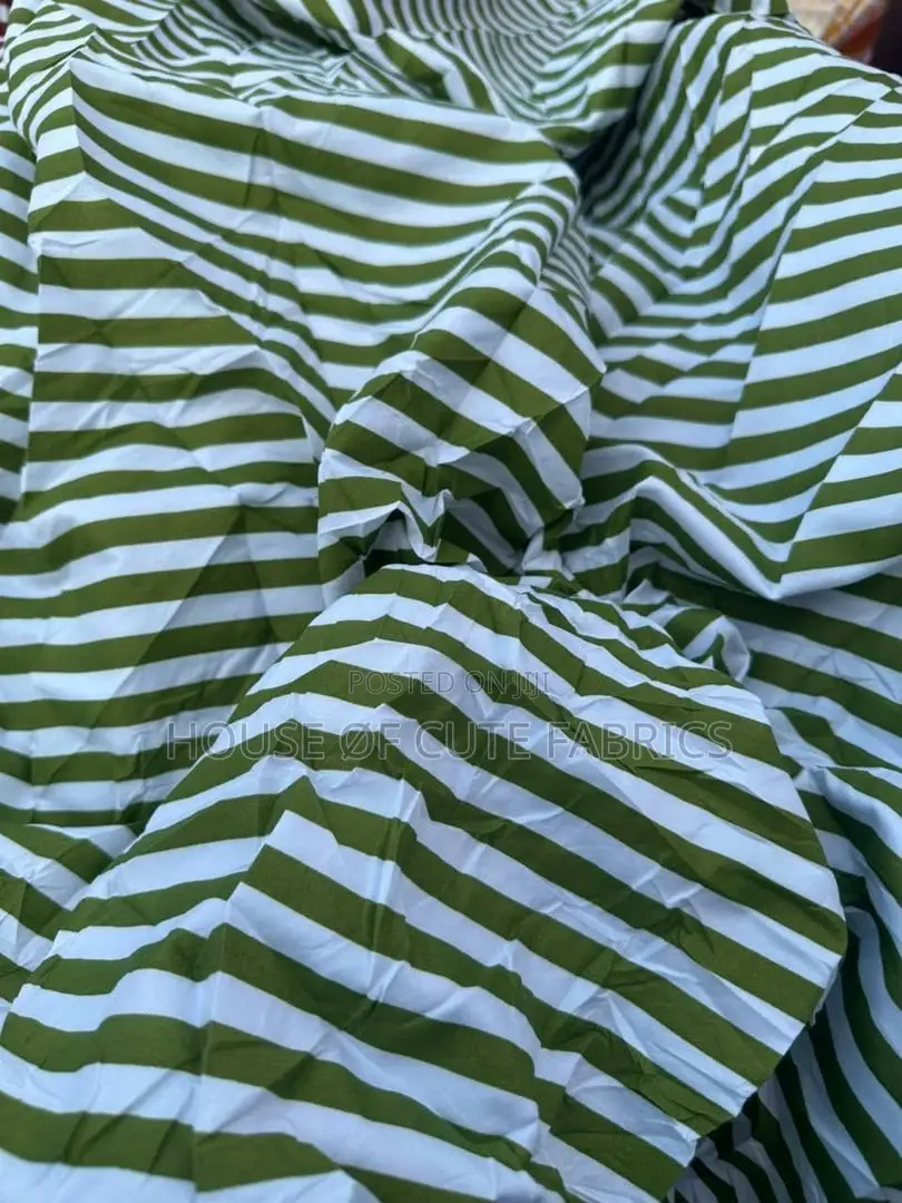 Office Cotton Strips Shirt Materials