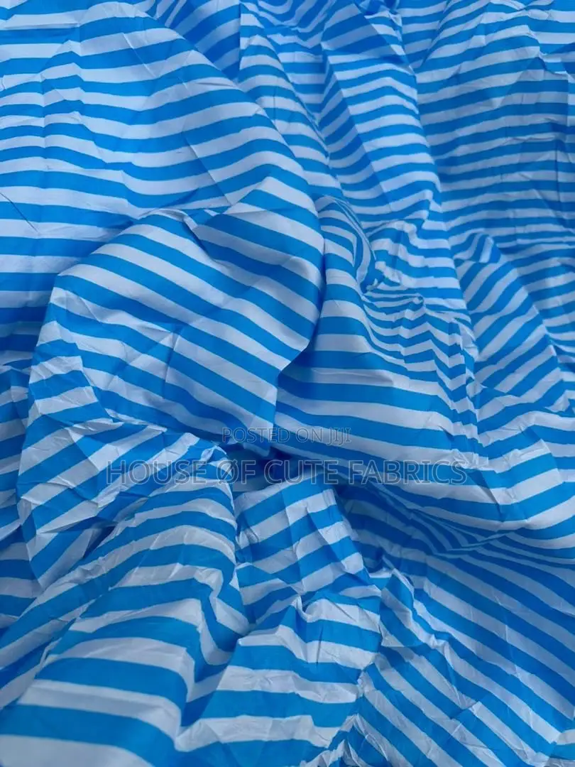 Office Cotton Strips Shirt Materials