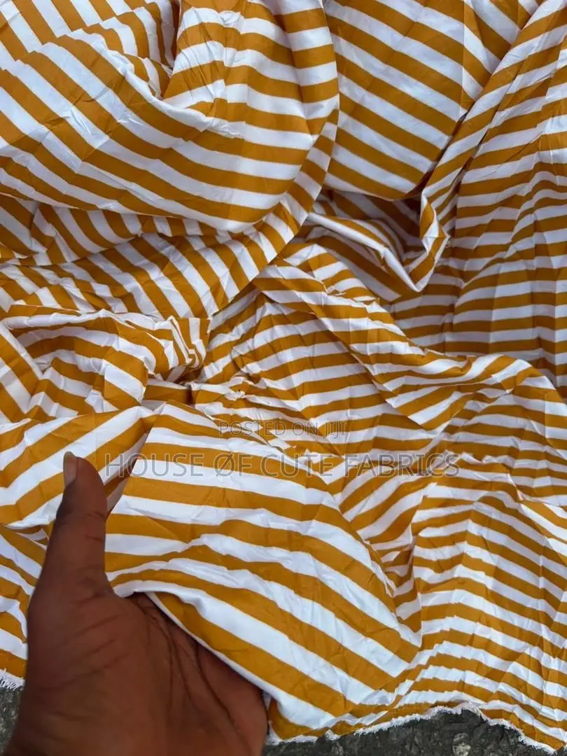 Office Cotton Strips Shirt Materials