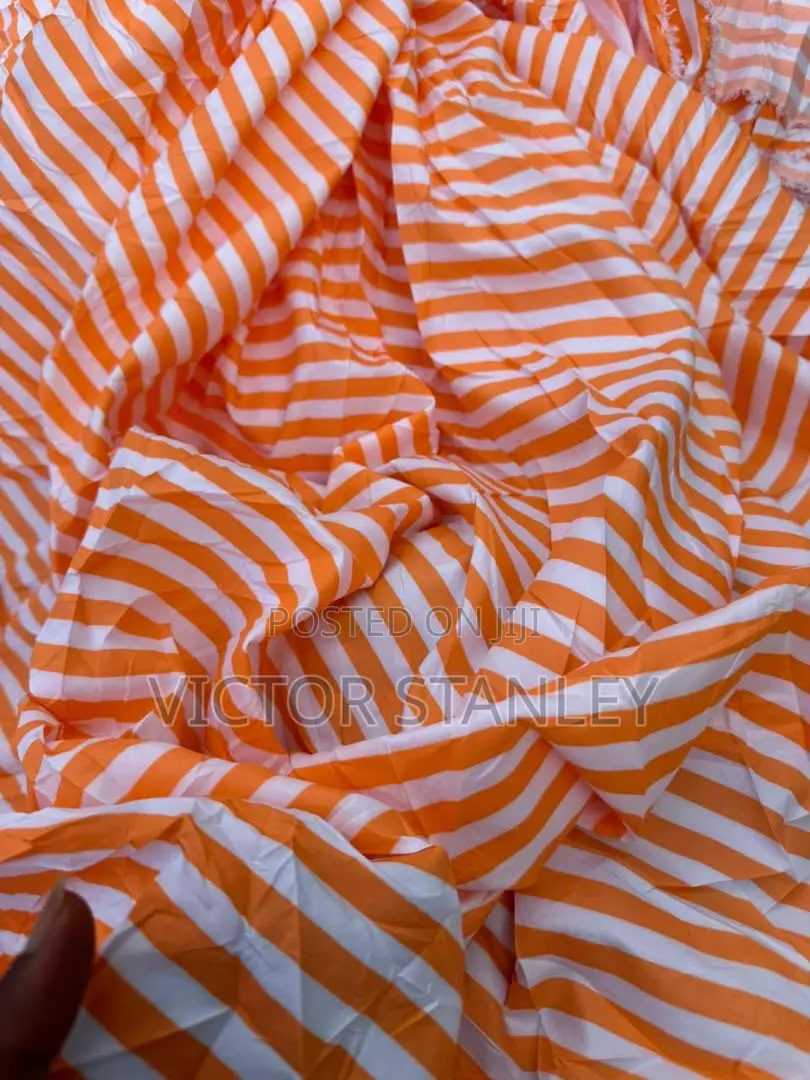 Office Cotton Strips Shirt Materials