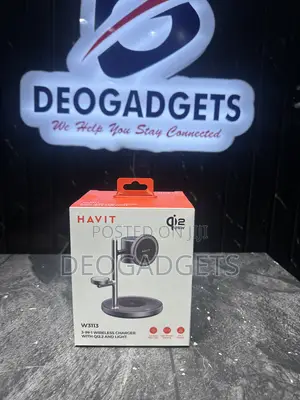 HAVIT 3-in-1 Wireless Charger With Q12.2 and Light.