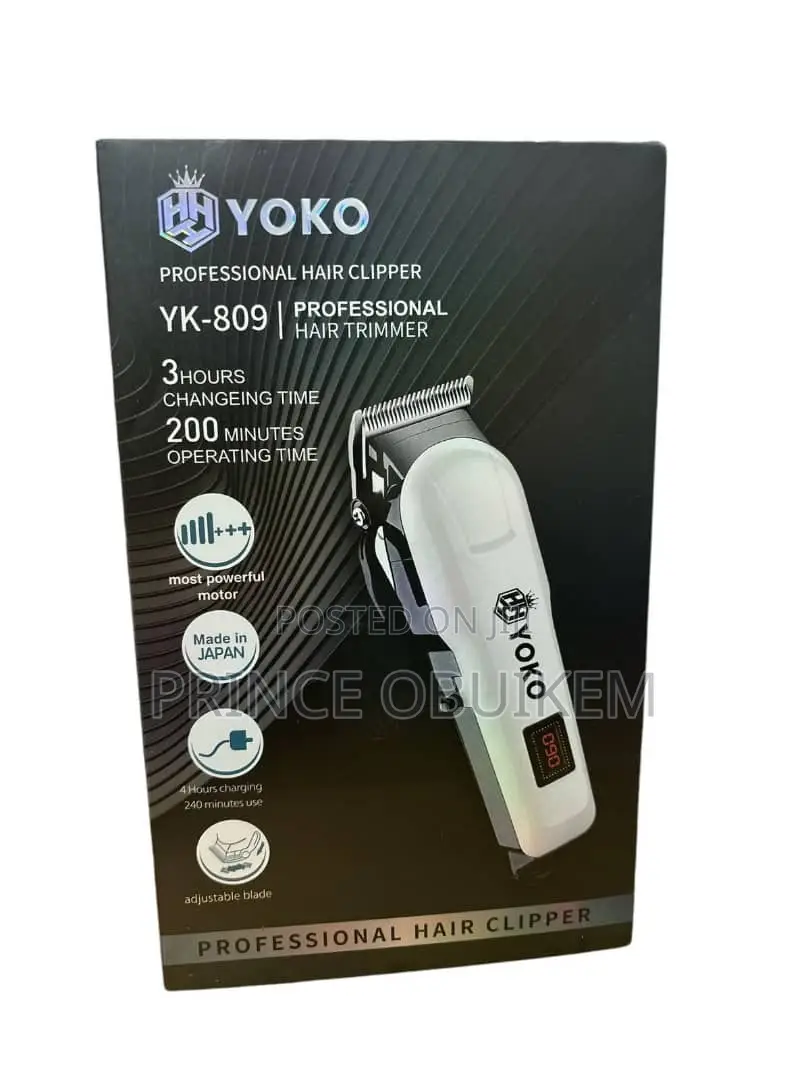 JARIK Cordless Hair Clipper | Sharp, Powerful and Rechargeable.