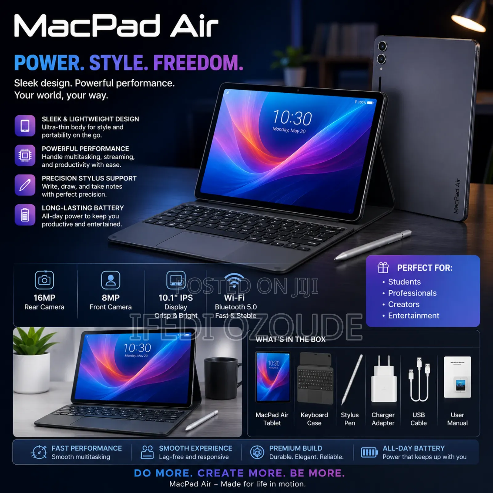 New MacPad Air S10 Ultra 16 GB Black