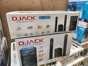 DJACK DJ-3802 Powerful 2.1 Multimedia Home Theatre
