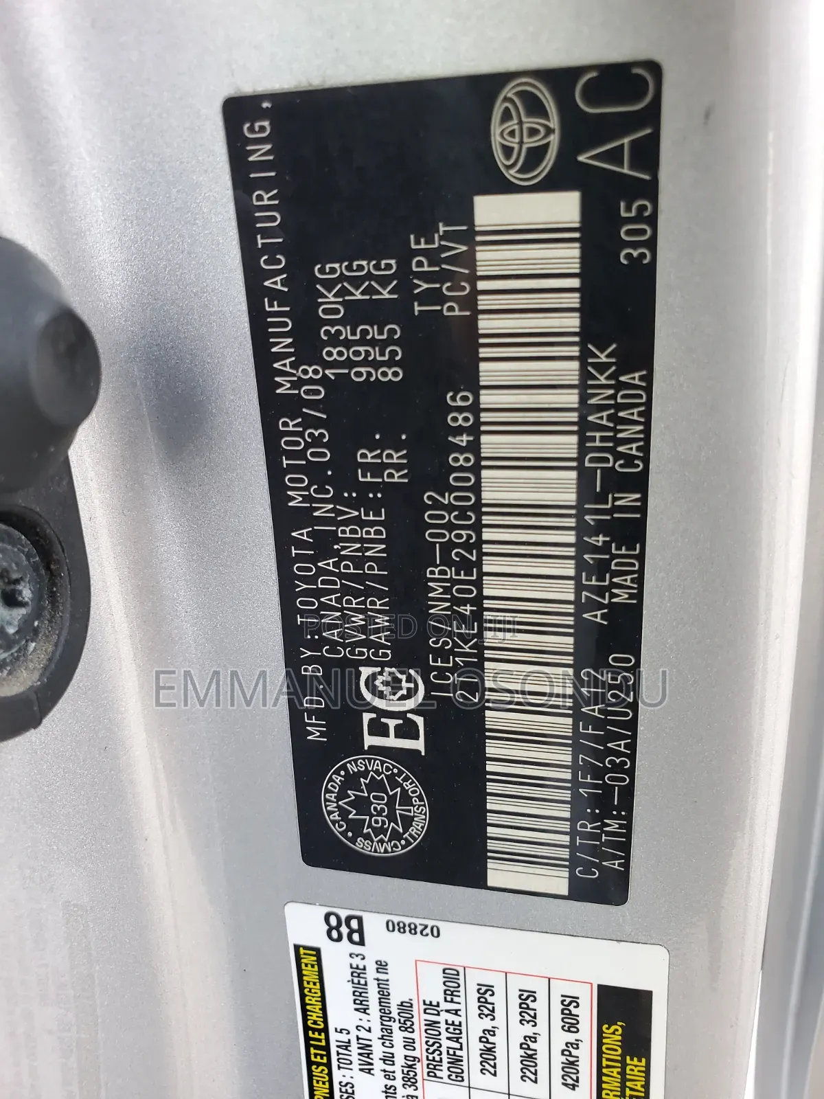Toyota Matrix 2009 Silver