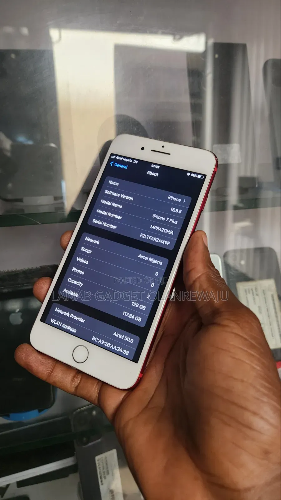 Apple iPhone 7 Plus 128 GB Red