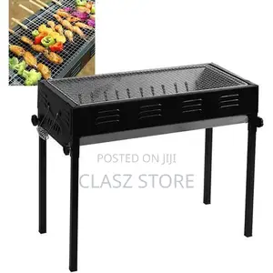 Collapsible Free Standing BBQ Charcoal Grill
