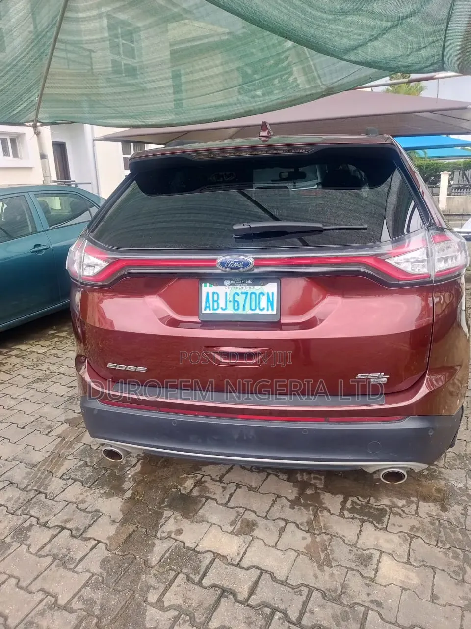 Ford Edge 2016 Burgundy