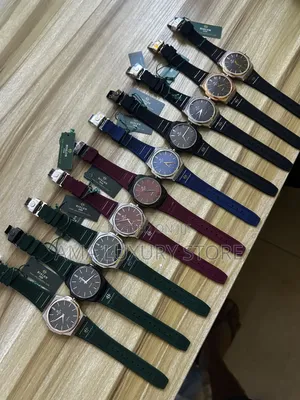 Hislon Cl 127 Premium Luxury Men Rubber Strap Designer Wristwatches