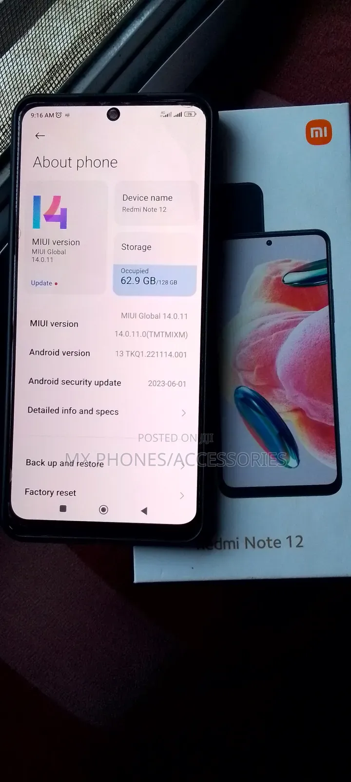 Xiaomi Redmi Note 12 128 GB Green