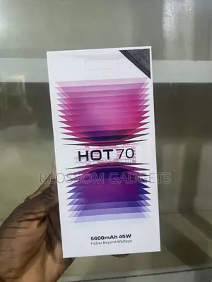 New Infinix Hot 70 256 GB Black