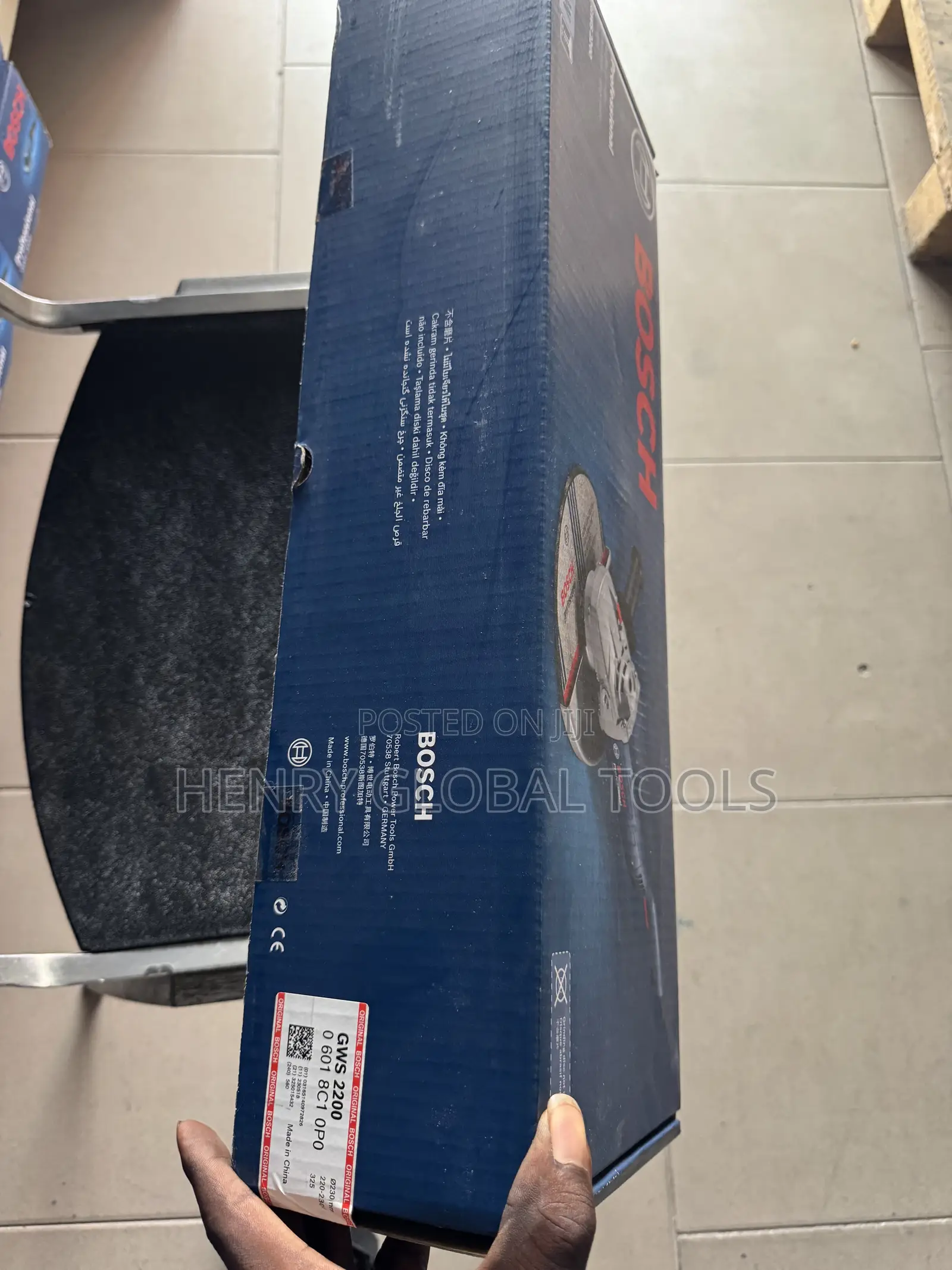 2200w Original Bosch Electric Angle Grinder Machine