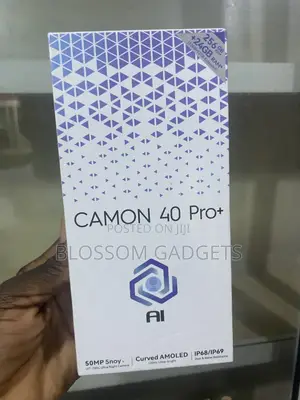 New Tecno Camon 40 Pro 5G 256 GB Silver