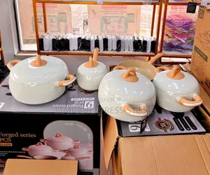 UCC Life 9-Piece Ceramic Cookware Set T2mm7