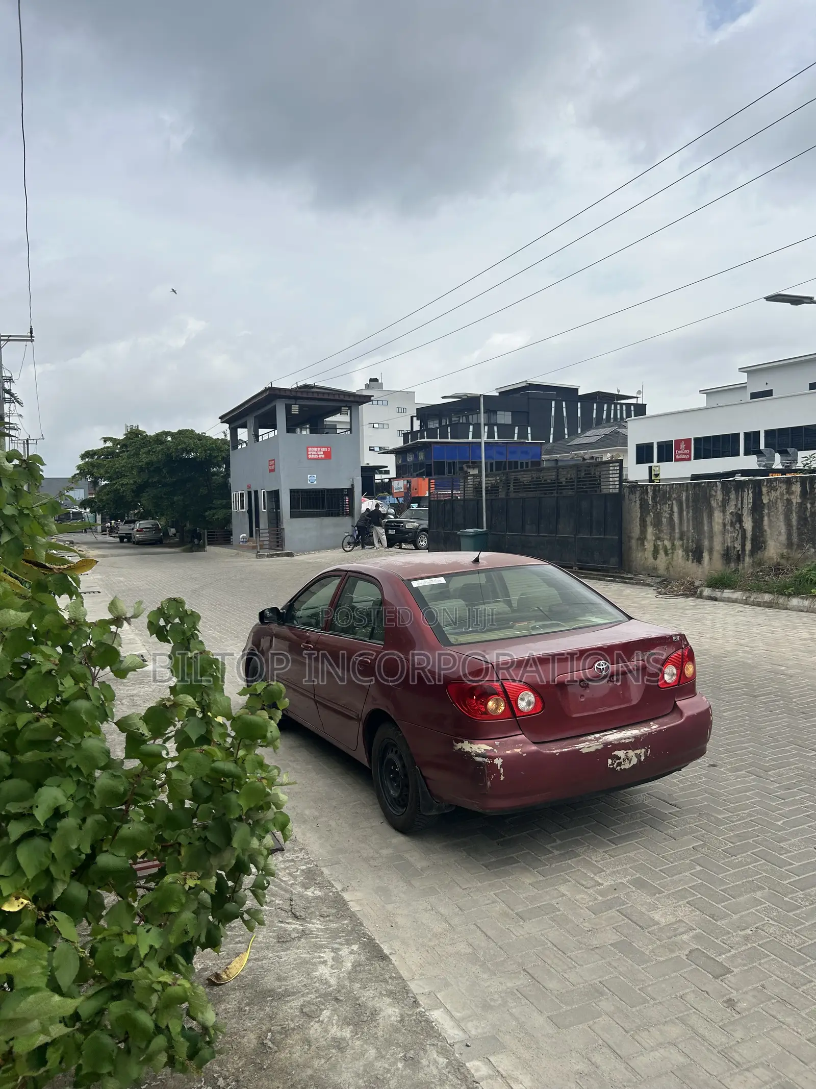 Toyota Corolla Sedan Automatic 2004 Red