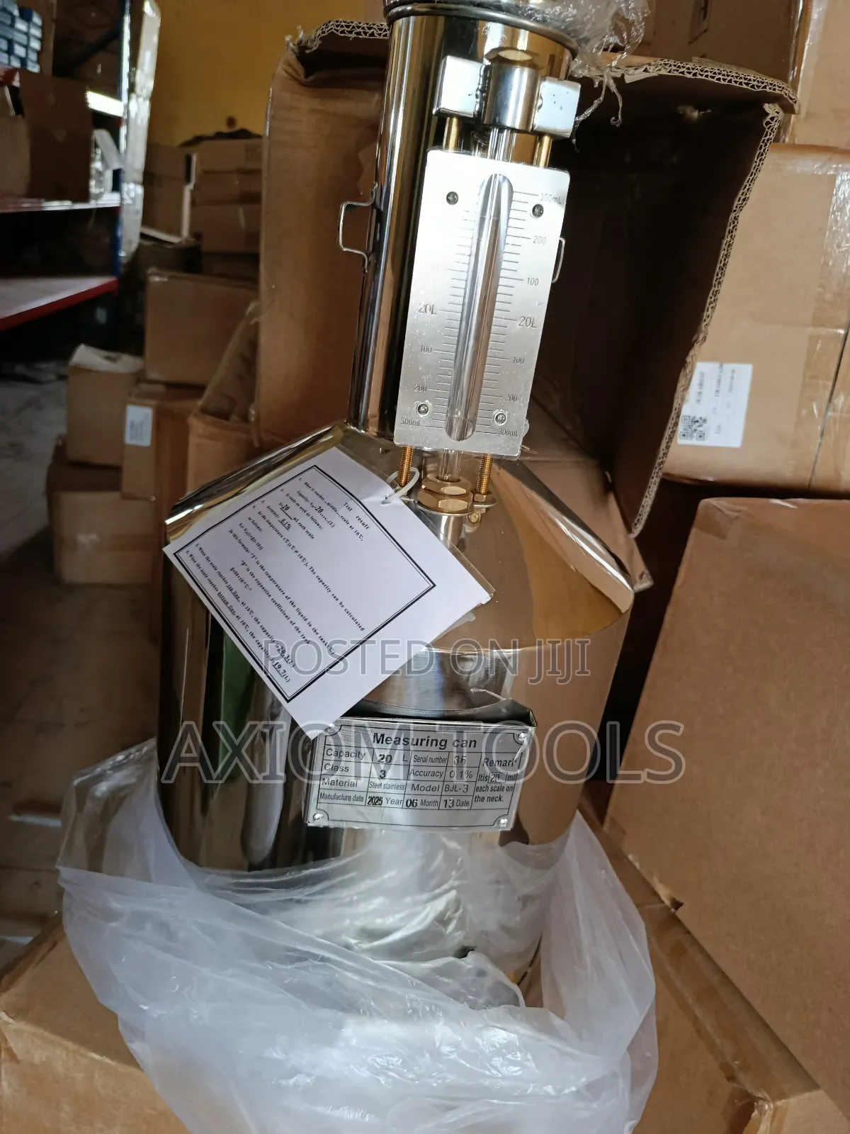 20L Measuring Apparatus