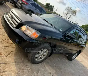 Toyota Highlander 4x4 2005 Black