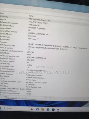Laptop Asus Q534UX 8GB Intel Core i7 SSD 256GB