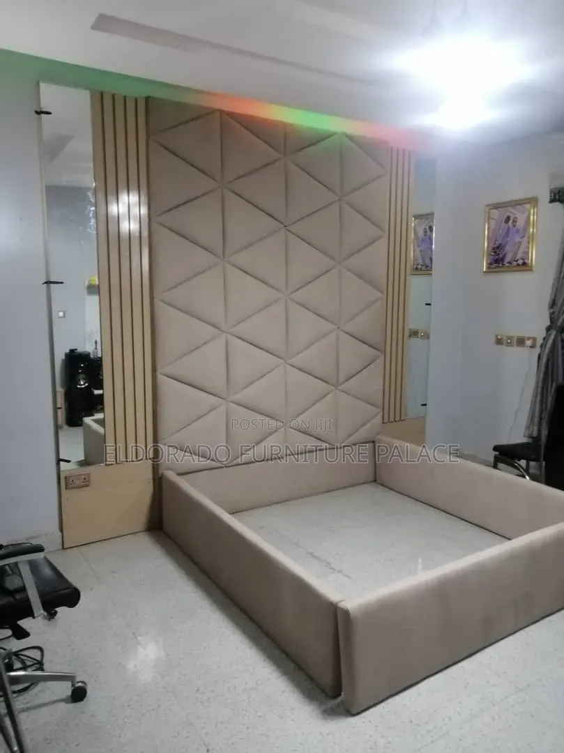 Standard King Size Bedframe With Night Stand