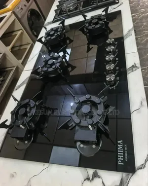 Original PHIIMA Built-in Premium Luxury 90CM Flips Up 5 Burners Gas