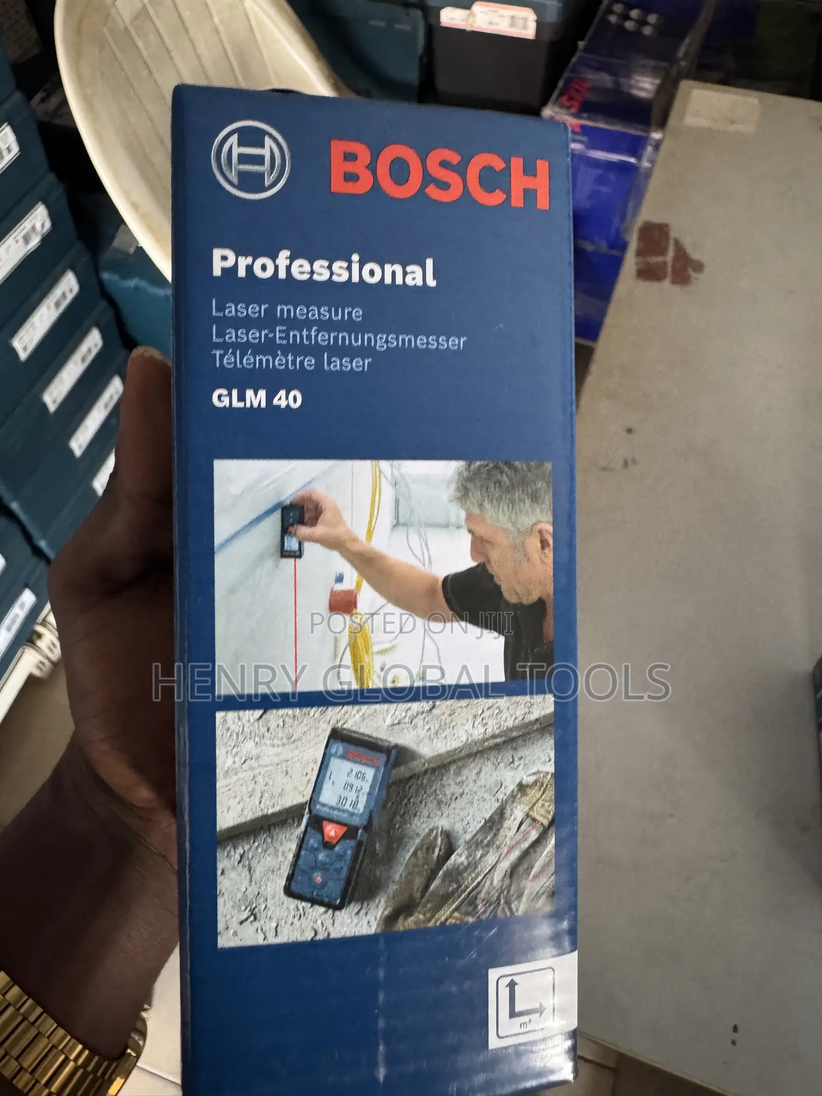 40meters Original Bosch Laser Tape Measure Tools