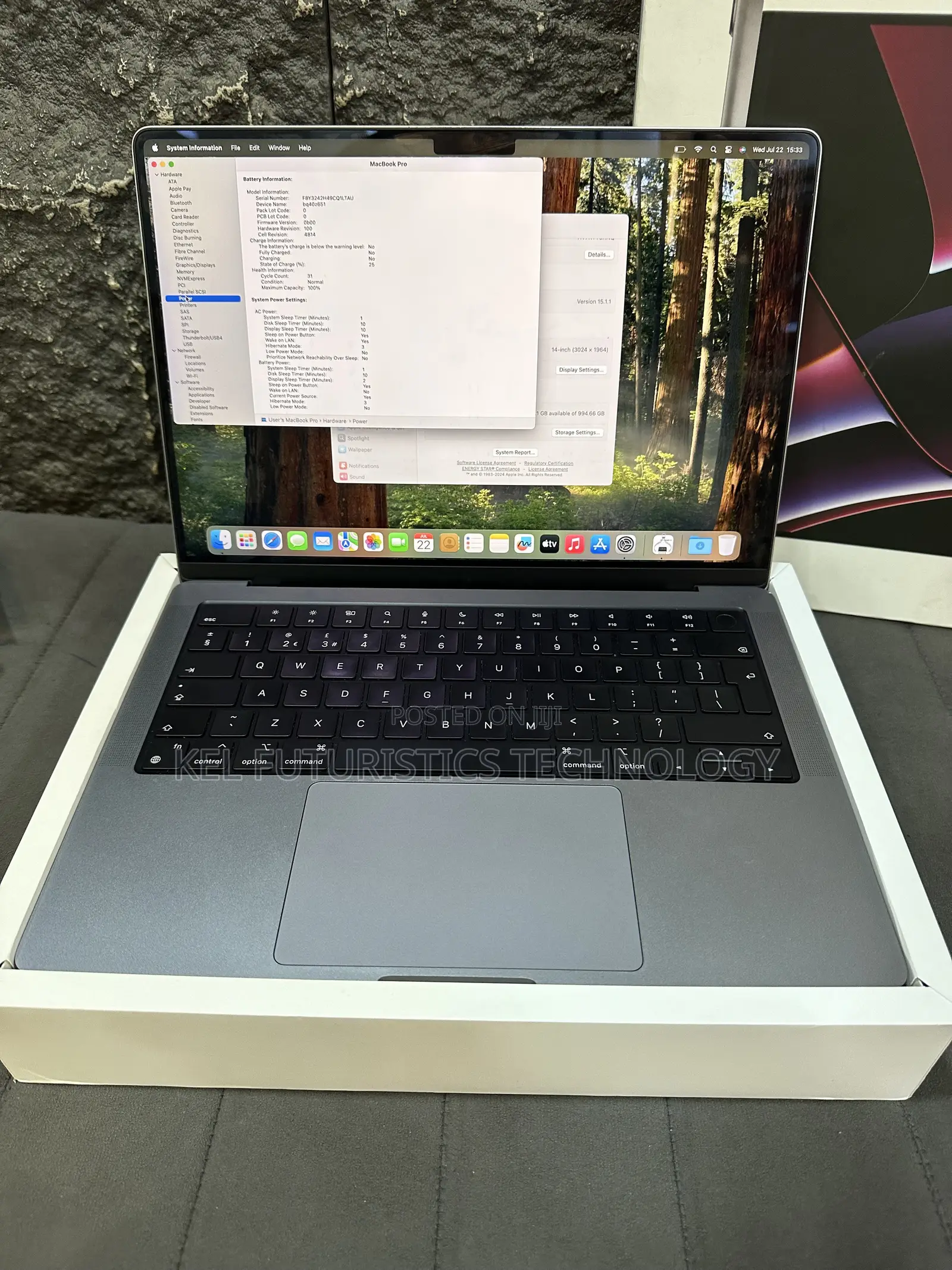 Laptop Apple MacBook Pro 2023 M2 Pro 16GB Apple M2 SSD 1T