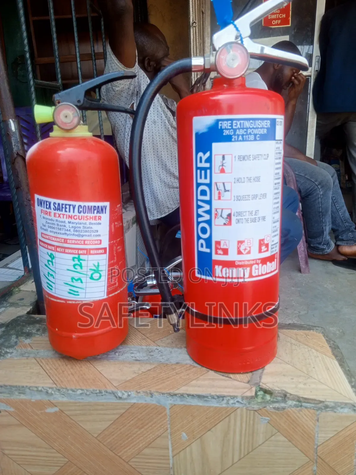 DCP Fire Extinguisher