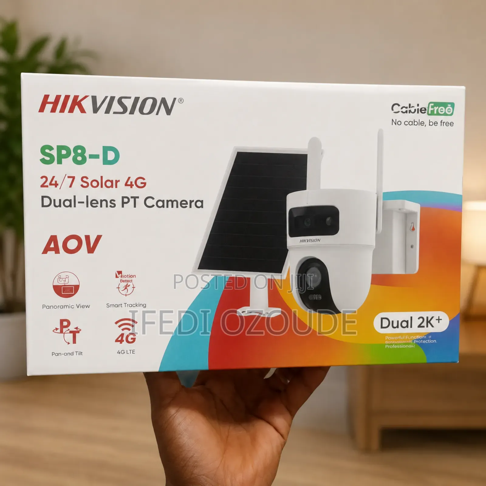 Hikvision Dual Lens Solar Camera