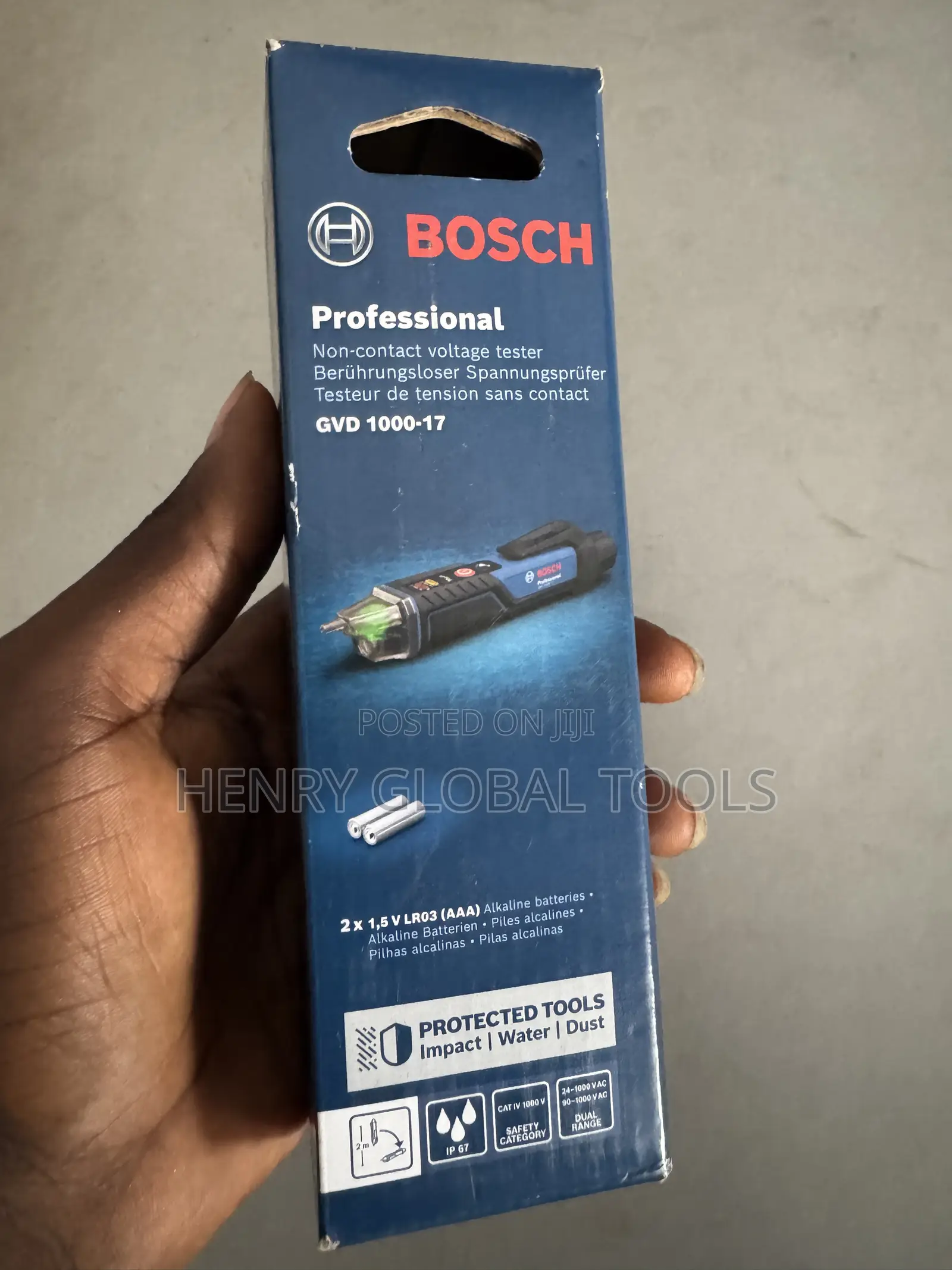 1000v Bosch Non-Contact Voltage Tester Tools Kit