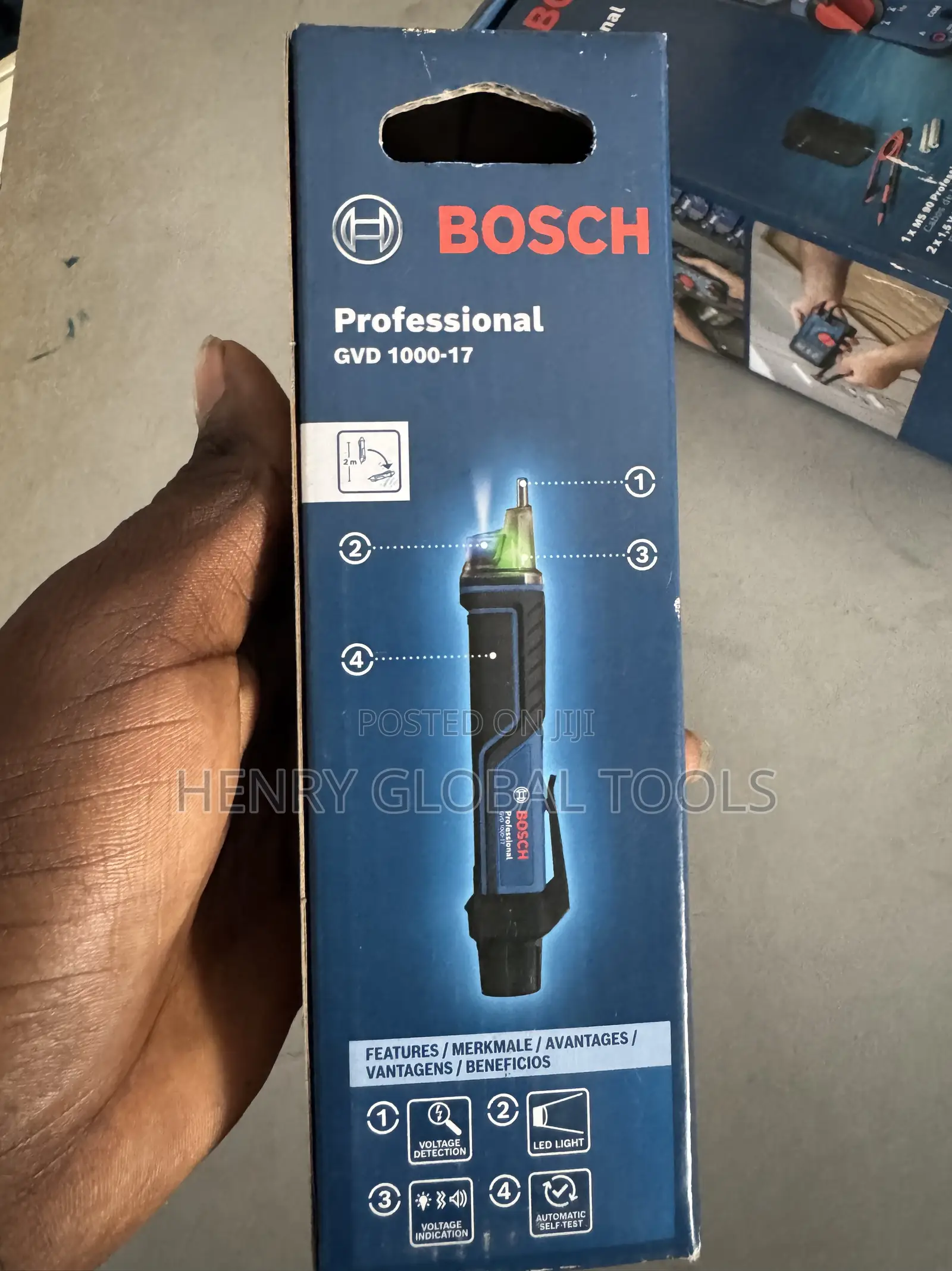 1000v Bosch Non-Contact Voltage Tester Tools Kit