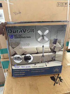 18" Duravolt AC/Dc Standing Fan •