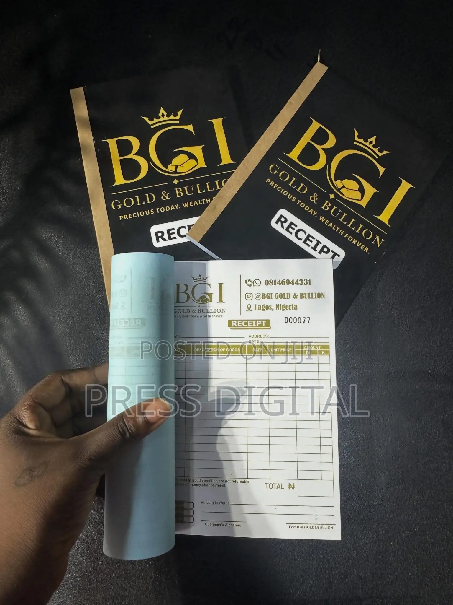 Quality Carbonize Invoice/Receipt Booklet