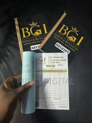 Quality Carbonize Invoice/Receipt Booklet